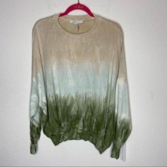 Young Fabulous & Broke Green Ombré Tie Dye NWT - Picture 3 of 8